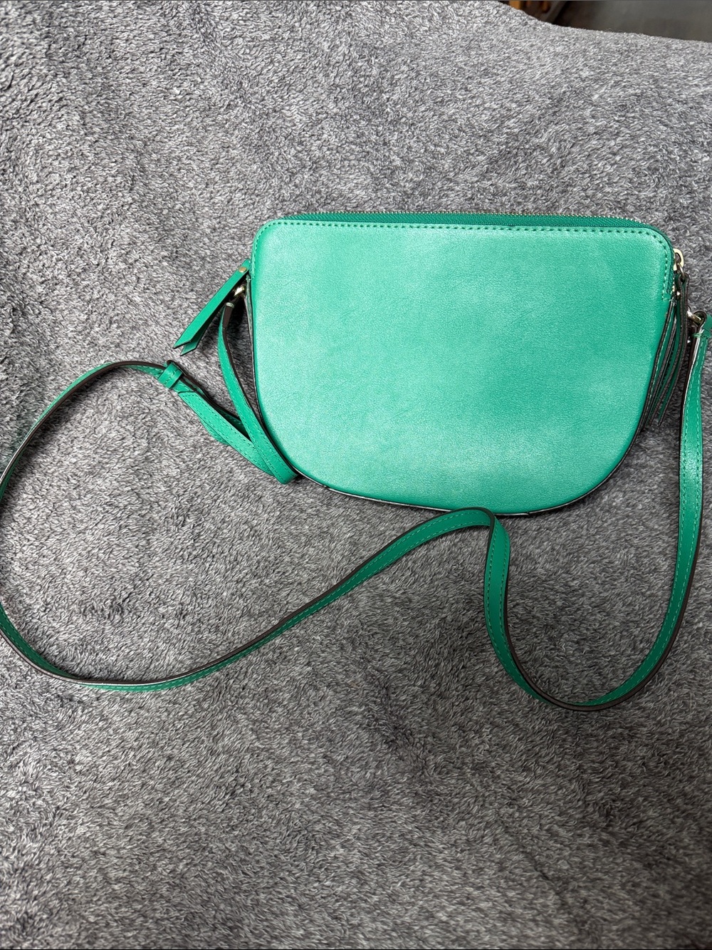 Banana Republic Saddle Crossbody Bag - Seafoam Green
